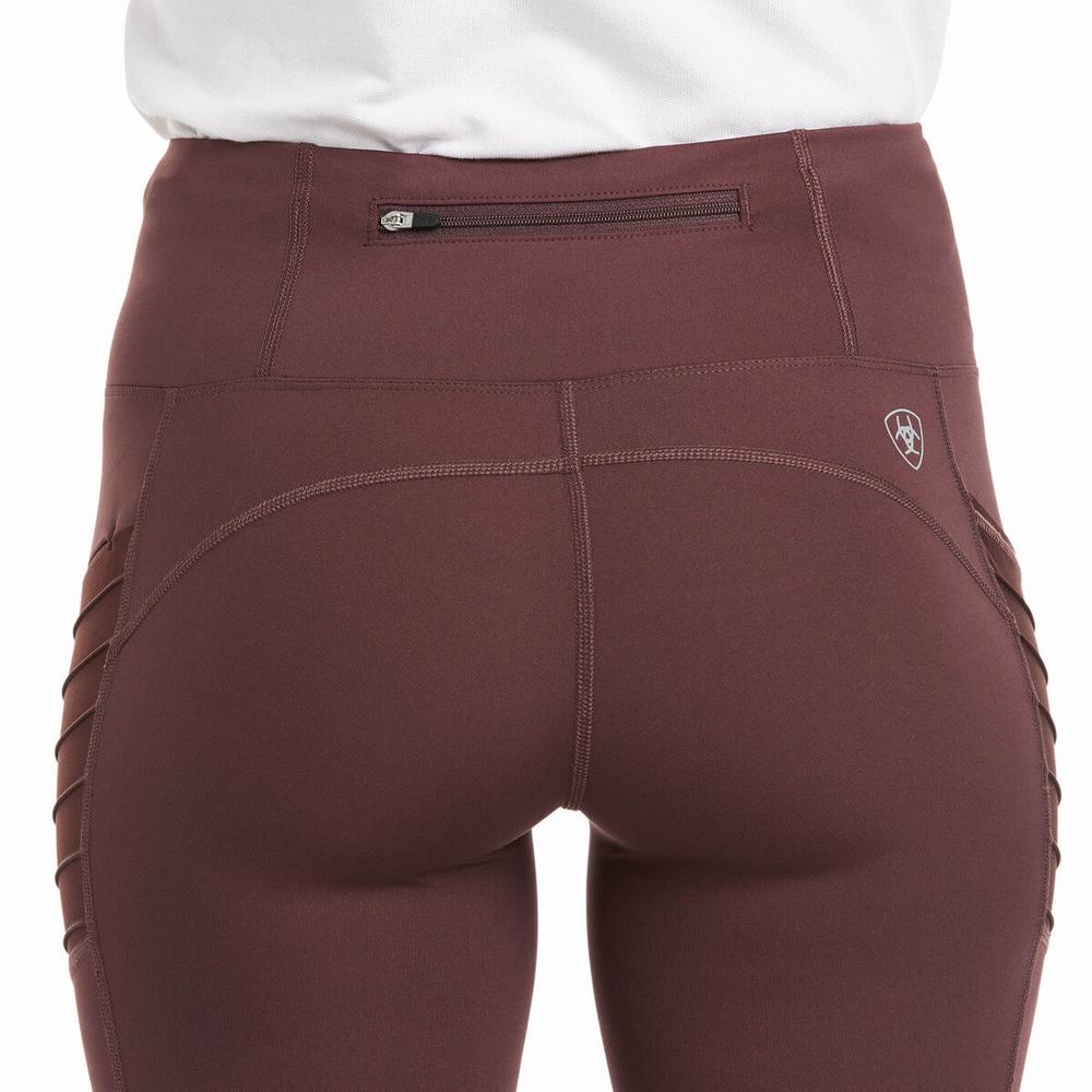 Pantaloni Ariat Eos Moto Knee Patch Donna Bianche | IT704DXZF