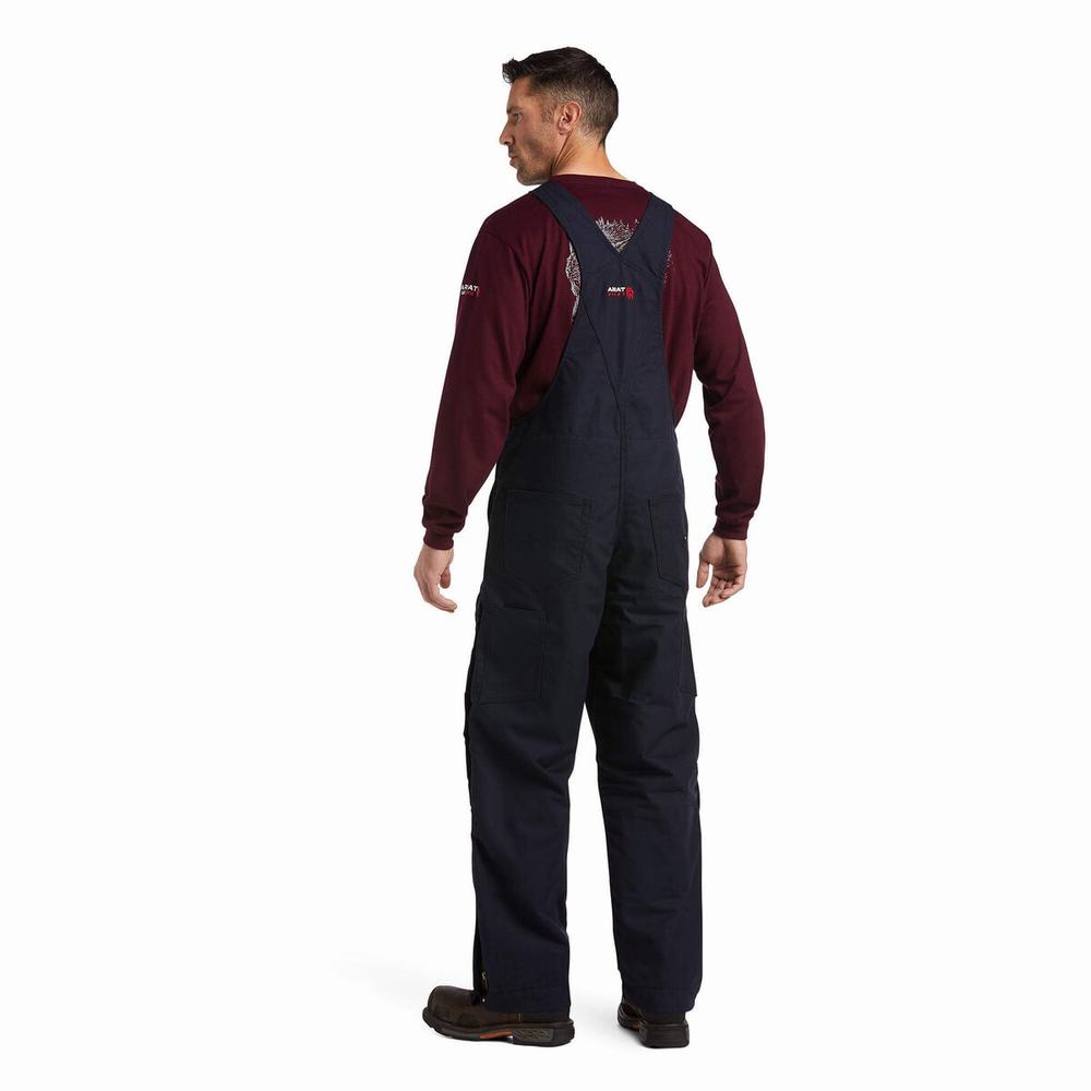 Pantaloni Ariat FR Insulated Overall 2.0 Uomo Blu Marino | IT635KXAL