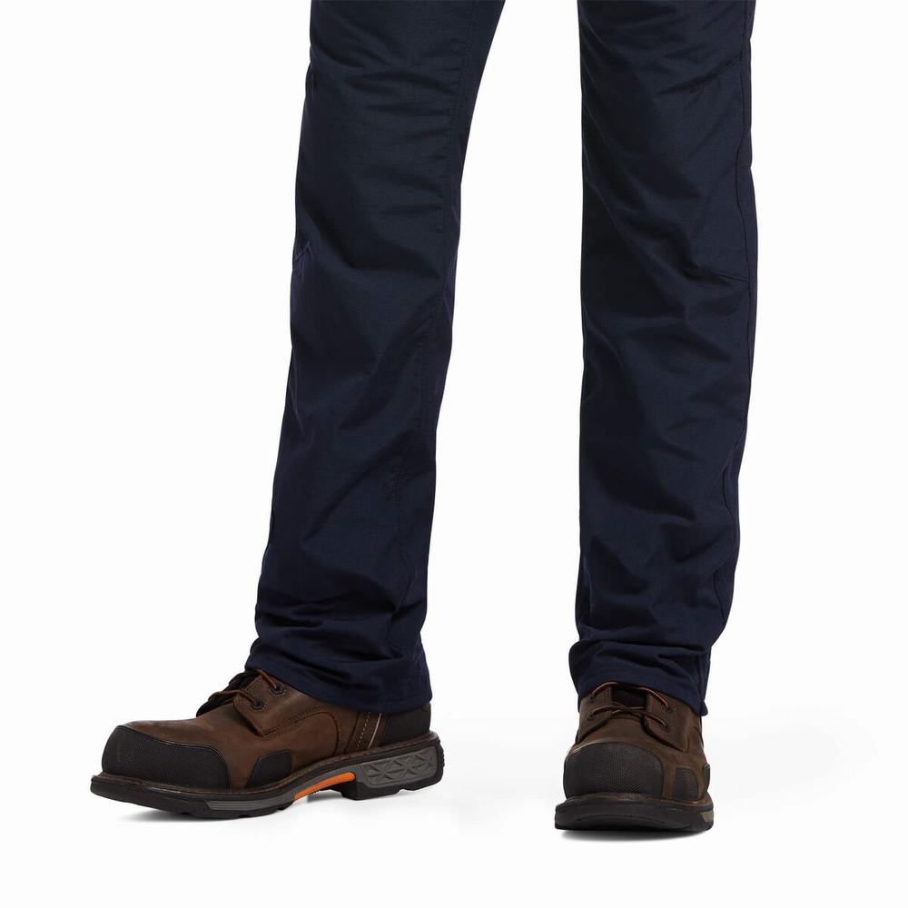 Pantaloni Ariat FR M5 DuraLight Ripstop Uomo Blu Marino | IT863VQMT