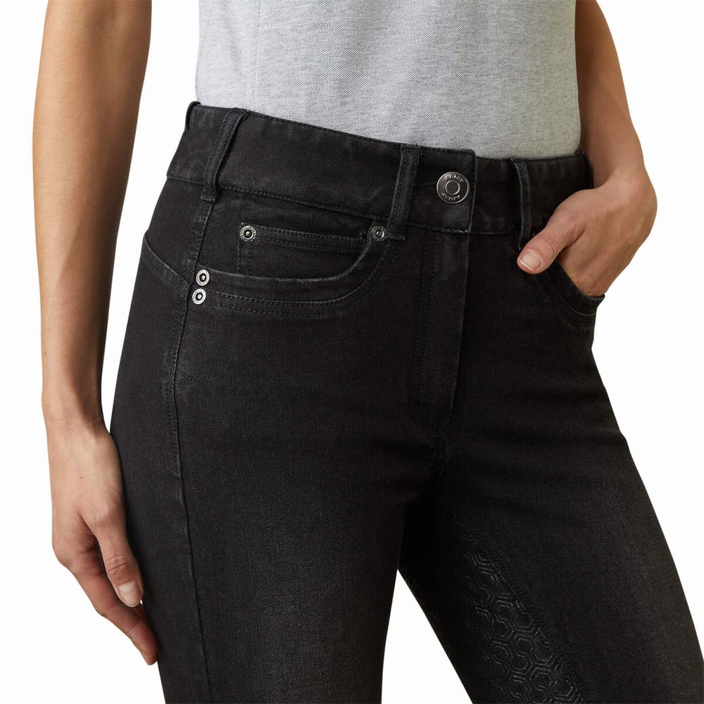 Pantaloni Ariat Halo B Full Seat Breech Donna Nere | IT509YTSO