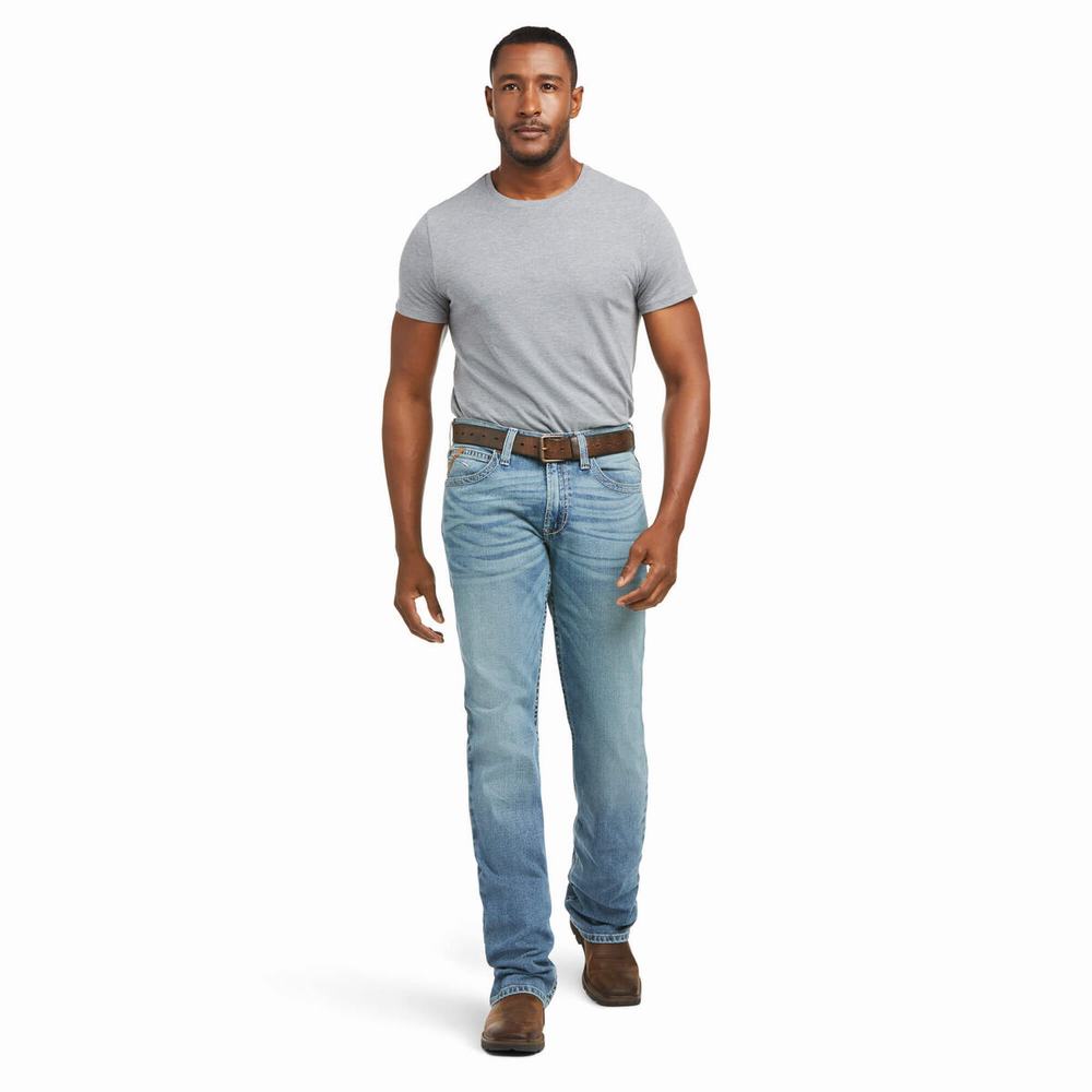 Pantaloni Ariat M4 Low Rise Stretch Edwards Stackable Bootcut Uomo Colorate | IT370QRCG