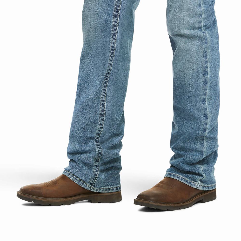 Pantaloni Ariat M4 Low Rise Stretch Edwards Stackable Bootcut Uomo Colorate | IT370QRCG