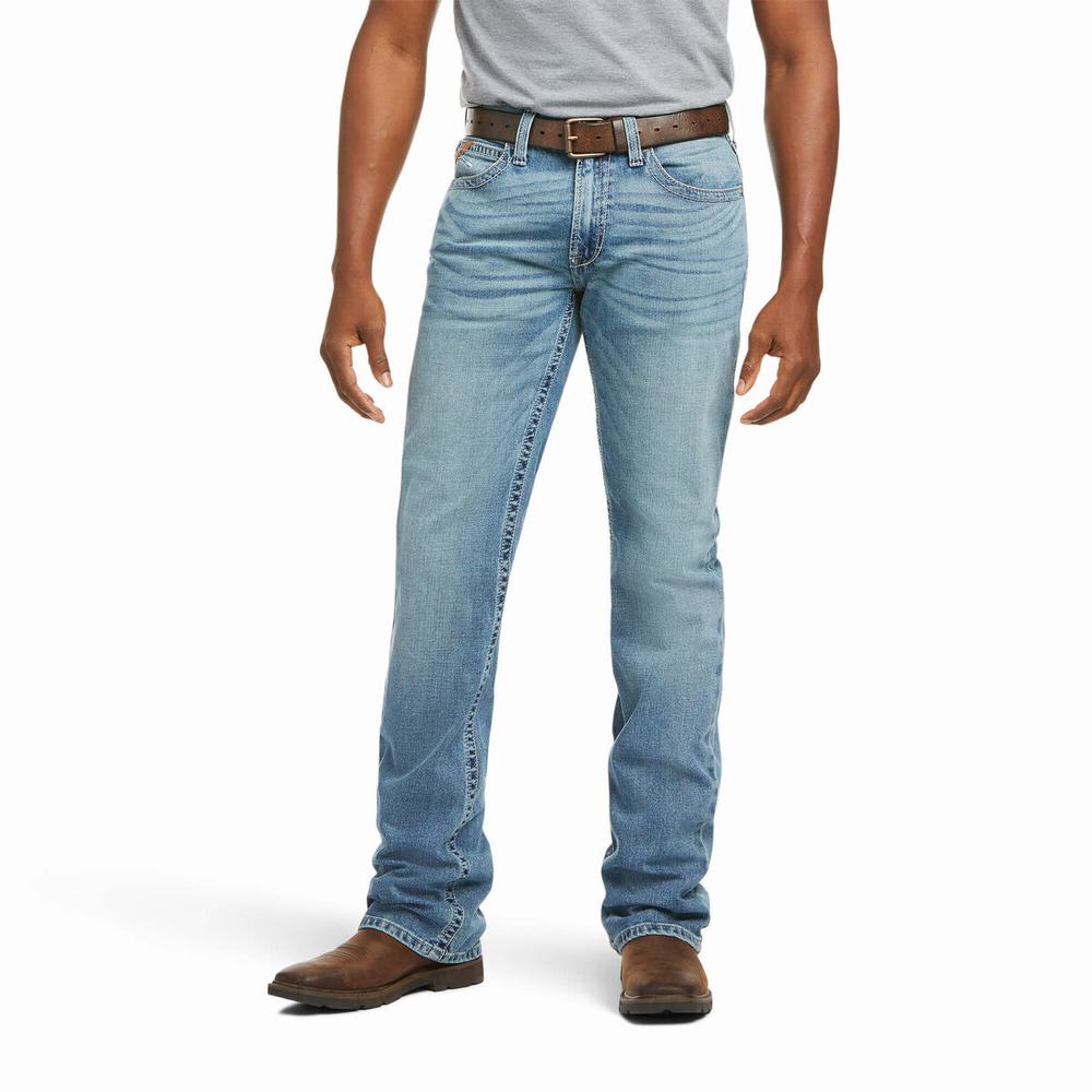 Pantaloni Ariat M4 Low Rise Stretch Edwards Stackable Bootcut Uomo Colorate | IT370QRCG