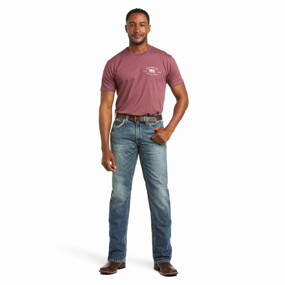 Pantaloni Ariat M5 Slim Gambler Uomo Colorate | IT624ZKDY