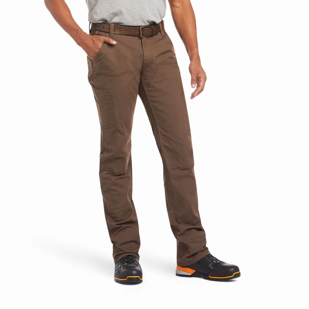 Pantaloni Ariat Rebar M4 Low Rise DuraStretch Made Tough Double Front Uomo Colorate | IT156LJBA