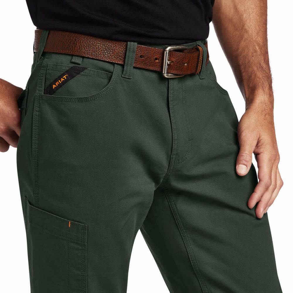 Pantaloni Ariat Rebar M4 Low Rise DuraStretch Made Tough Uomo Colorate | IT762PHZE