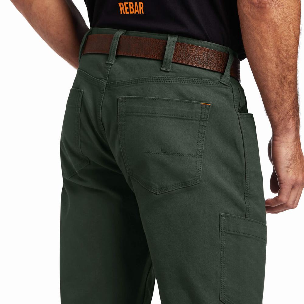 Pantaloni Ariat Rebar M4 Low Rise DuraStretch Made Tough Uomo Colorate | IT762PHZE