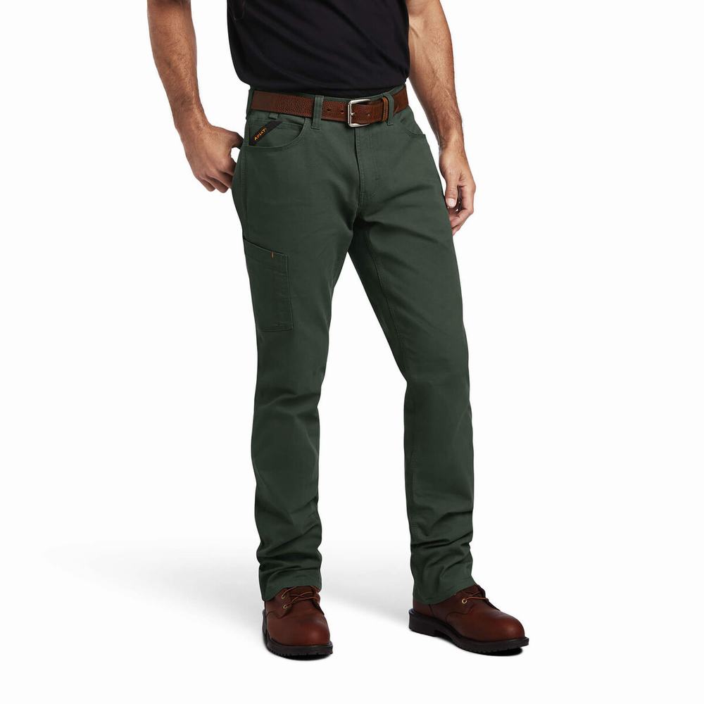 Pantaloni Ariat Rebar M4 Low Rise DuraStretch Made Tough Uomo Colorate | IT762PHZE