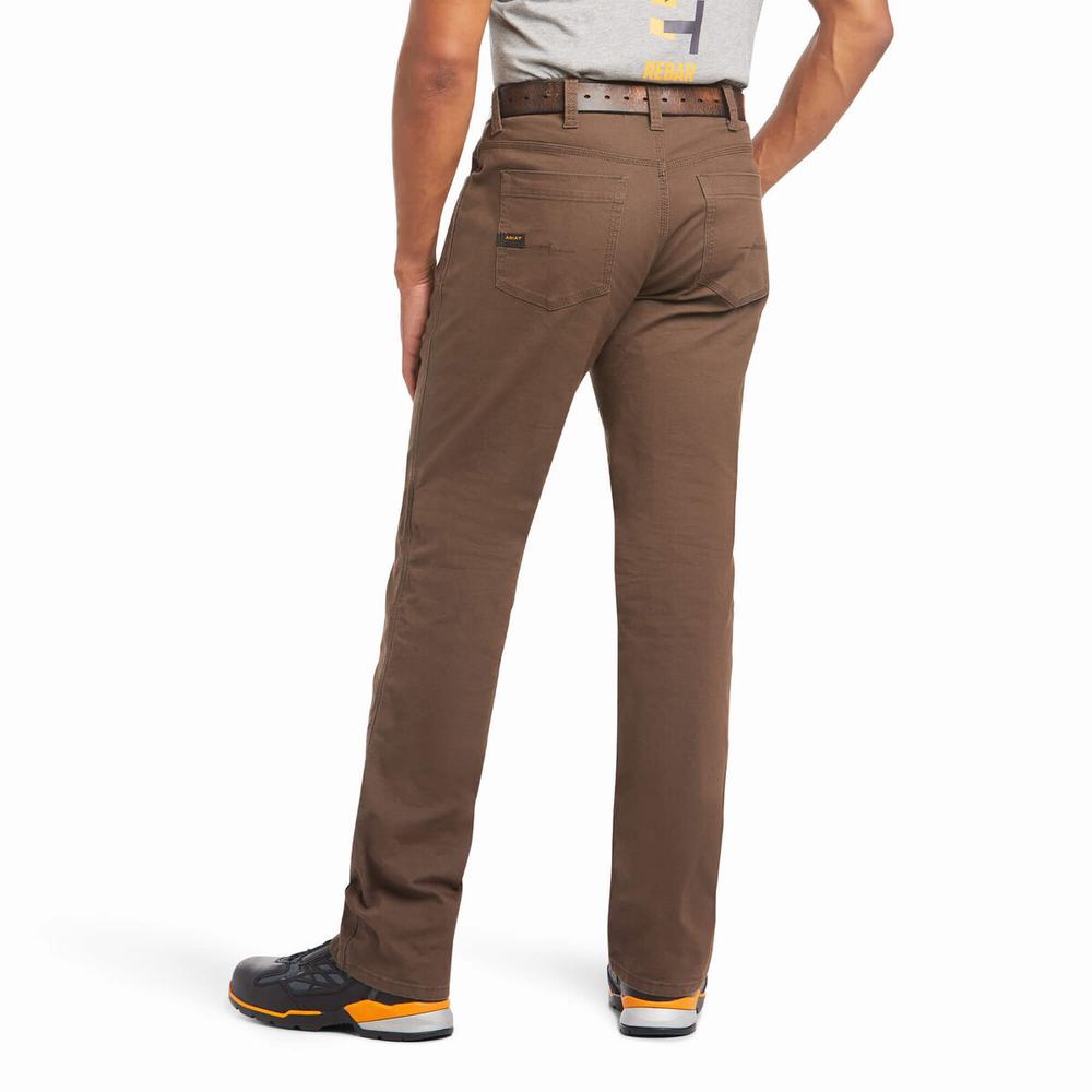 Pantaloni Ariat Rebar M4 Low Rise DuraStretch Made Tough Uomo Colorate | IT864VOKD