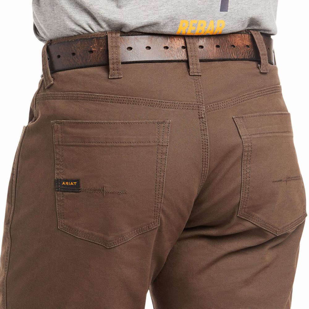 Pantaloni Ariat Rebar M4 Low Rise DuraStretch Made Tough Uomo Colorate | IT864VOKD