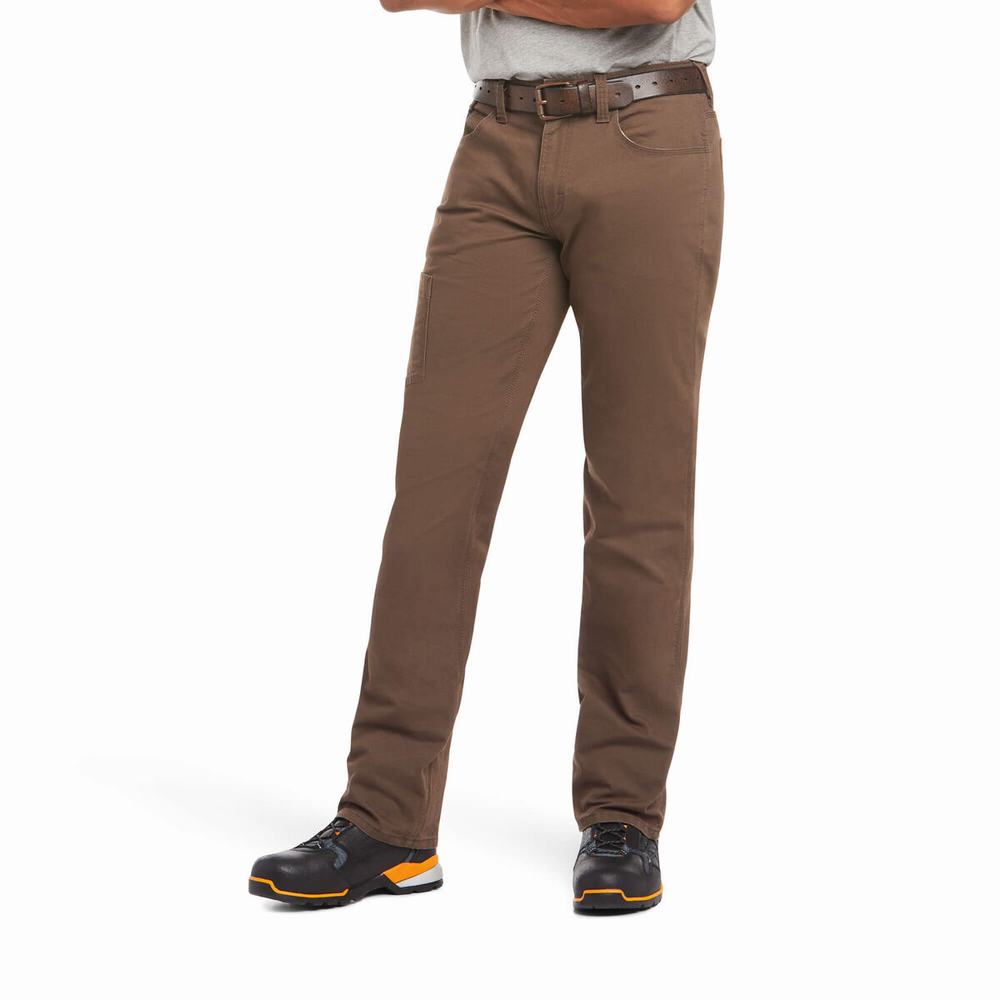 Pantaloni Ariat Rebar M4 Low Rise DuraStretch Made Tough Uomo Colorate | IT864VOKD