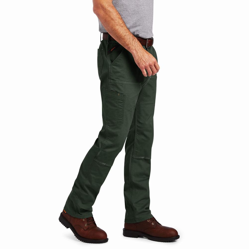 Pantaloni Ariat Rebar M4 Low Rise DuraStretch Made Tough Double Front Uomo Colorate | IT935AVTX