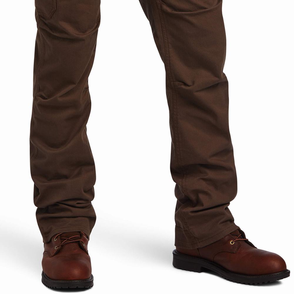 Pantaloni Ariat Rebar M5 DuraStretch Washed Twill Dungaree Leg Uomo Colorate | IT327YTSF