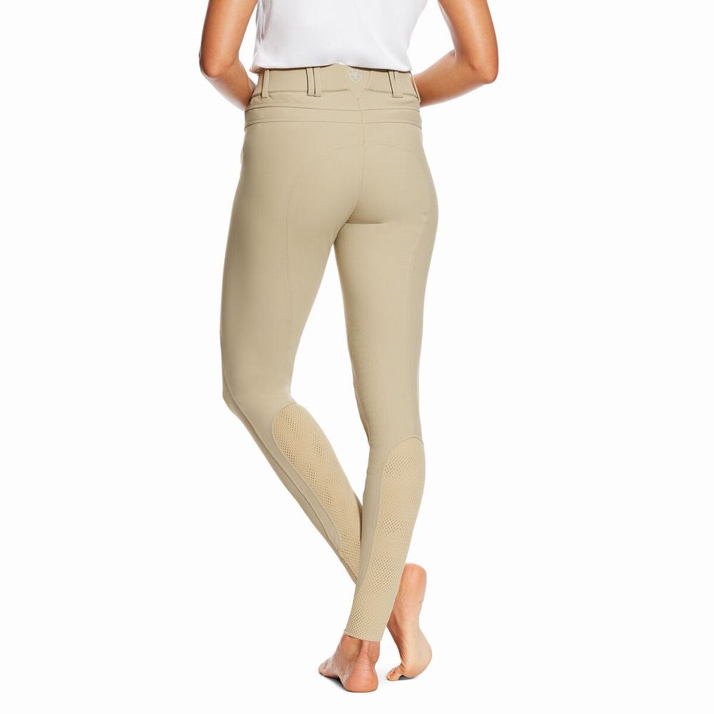 Pantaloni Ariat Tri Factor EQ Grip Donna Marroni | IT170UYWI