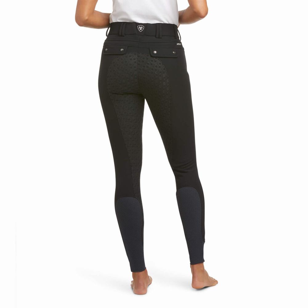 Pantaloni Ariat Tri Factor Frost Insulated Full Seat Breech Donna Nere | IT394IQVF