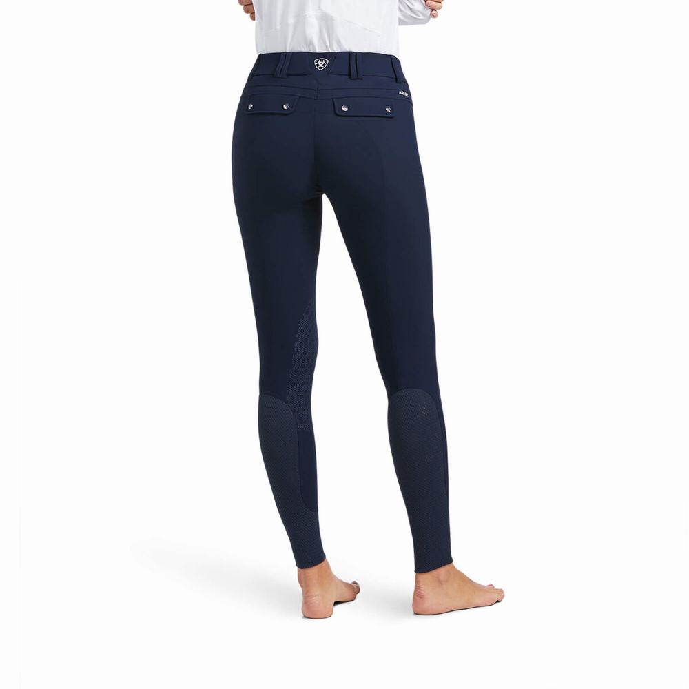 Pantaloni Ariat Tri Factor Grip Donna Blu Marino | IT586HPOC