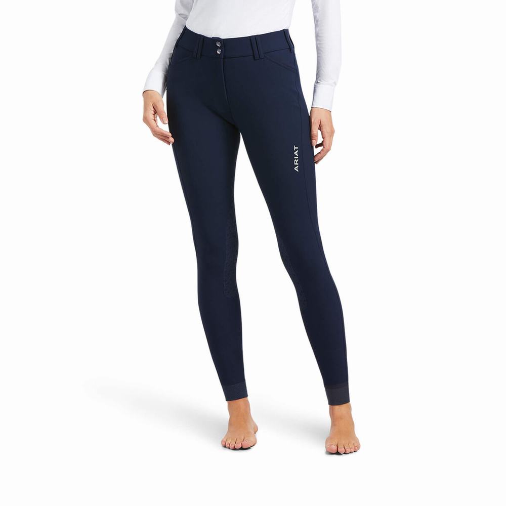 Pantaloni Ariat Tri Factor Grip Donna Blu Marino | IT586HPOC