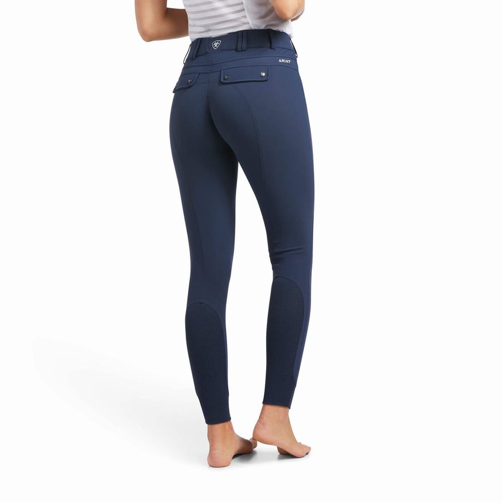 Pantaloni Ariat Tri Factor Grip Donna Blu | IT841BGFP