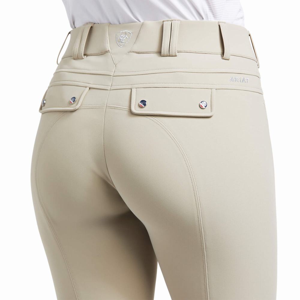 Pantaloni Ariat Tri Factor Grip Donna Marroni | IT587OXPM