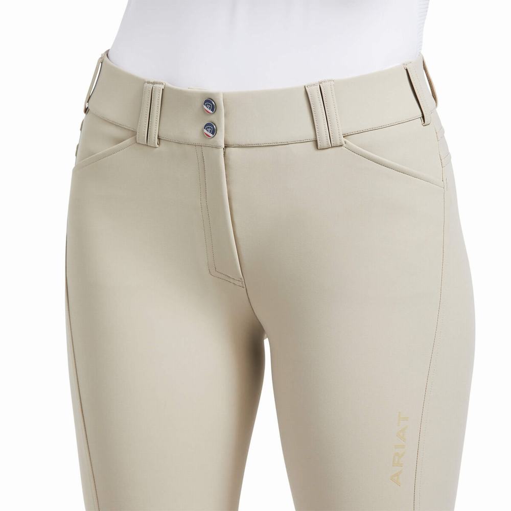 Pantaloni Ariat Tri Factor Grip Donna Marroni | IT587OXPM