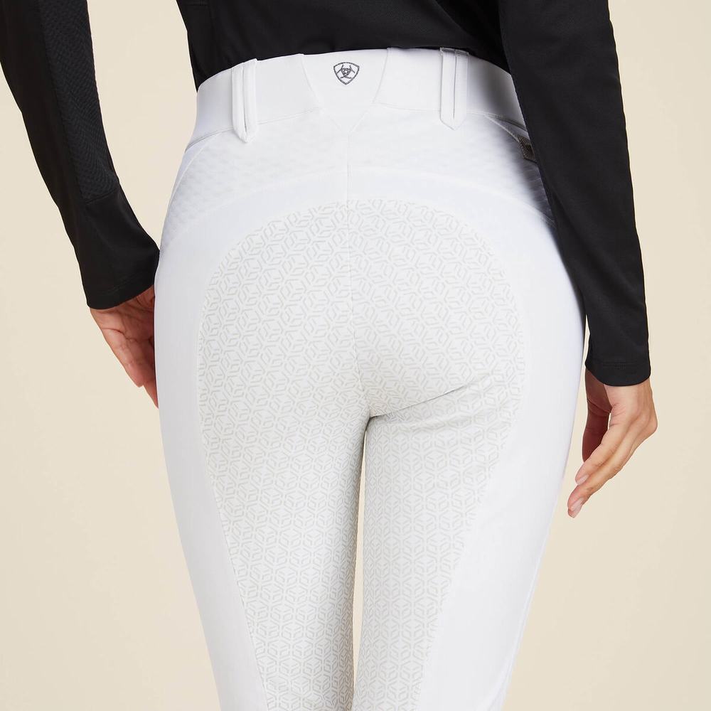 Pantaloni Ariat Tri Factor X Bellatrix Full Seat Breech Donna Bianche | IT291JFSR