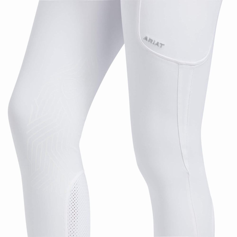 Pantaloni Ariat Triton Grip Donna Bianche | IT130PGWR