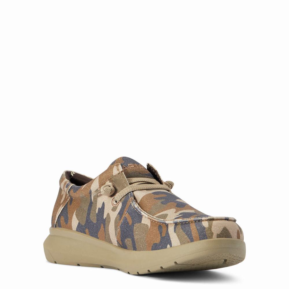 Scarpe Da Ginnastica Ariat Hilo Stretch Pizzo Uomo Camouflage | IT079NBGC