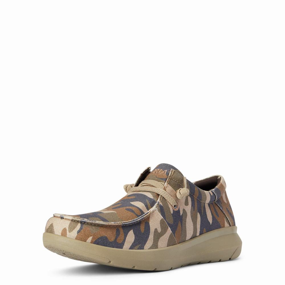 Scarpe Da Ginnastica Ariat Hilo Stretch Pizzo Uomo Camouflage | IT079NBGC