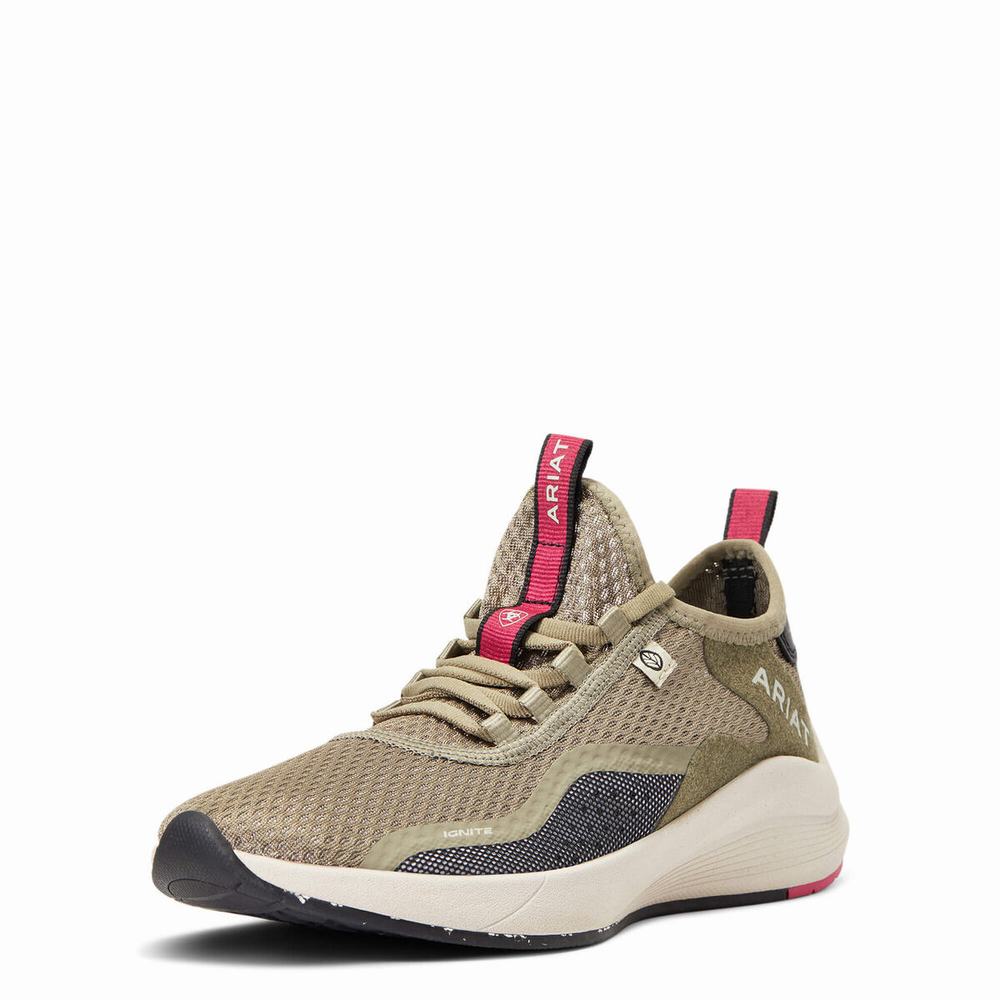 Scarpe Da Ginnastica Ariat Ignite Eco Donna Verde Oliva | IT231NJGO