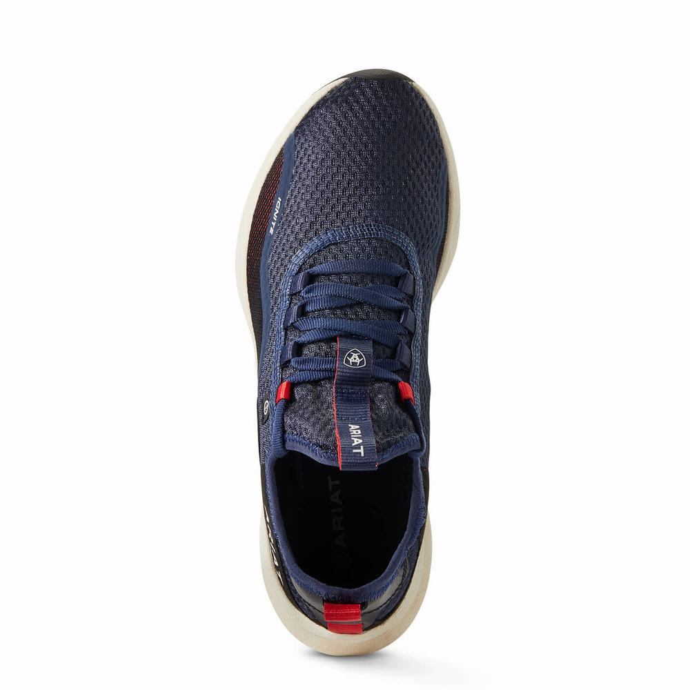 Scarpe Da Ginnastica Ariat Ignite Eco Donna Blu Marino | IT672HVDA