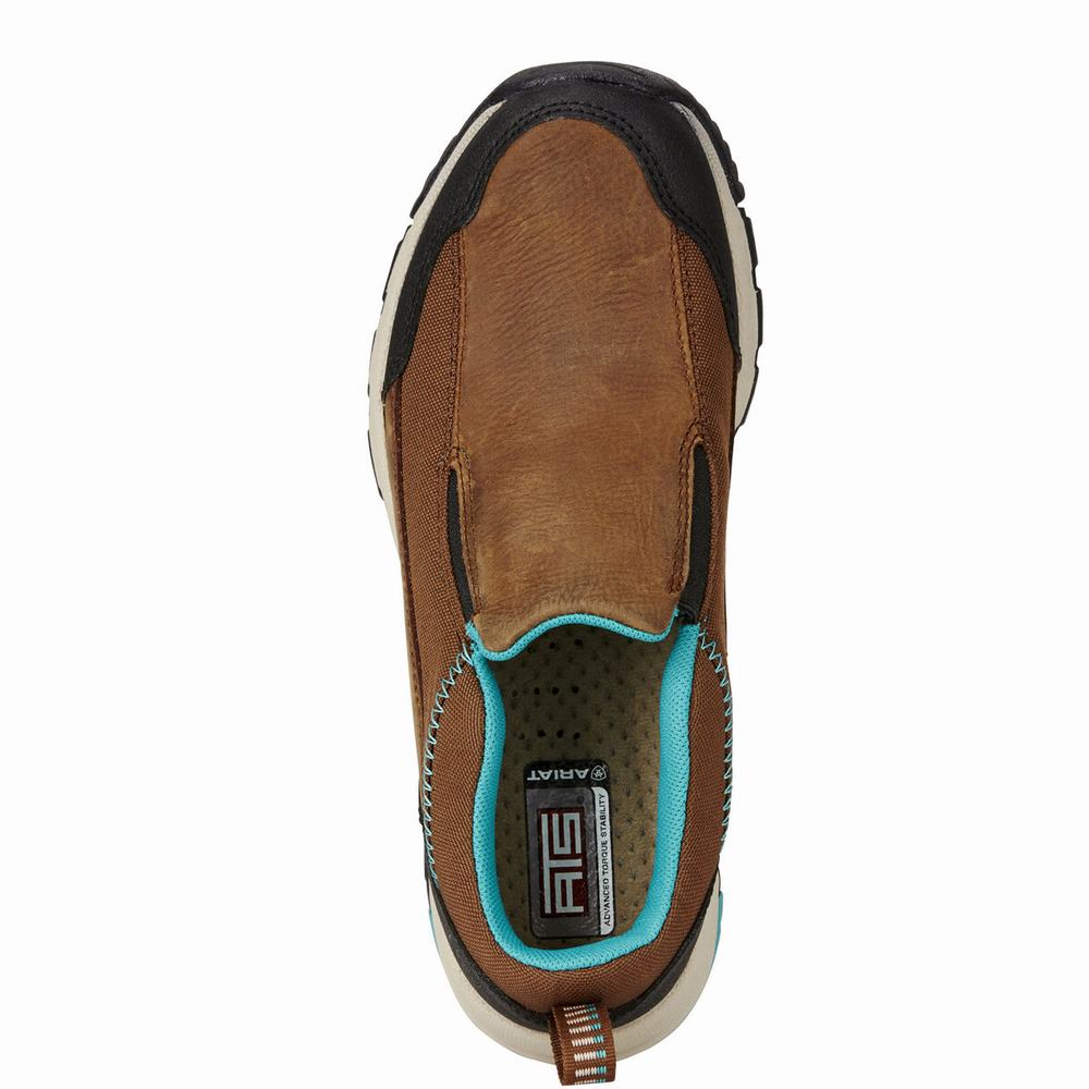 Scarponi Escursionismo Ariat Skyline Slip-On Donna Grigie Marroni | IT120ZYPC