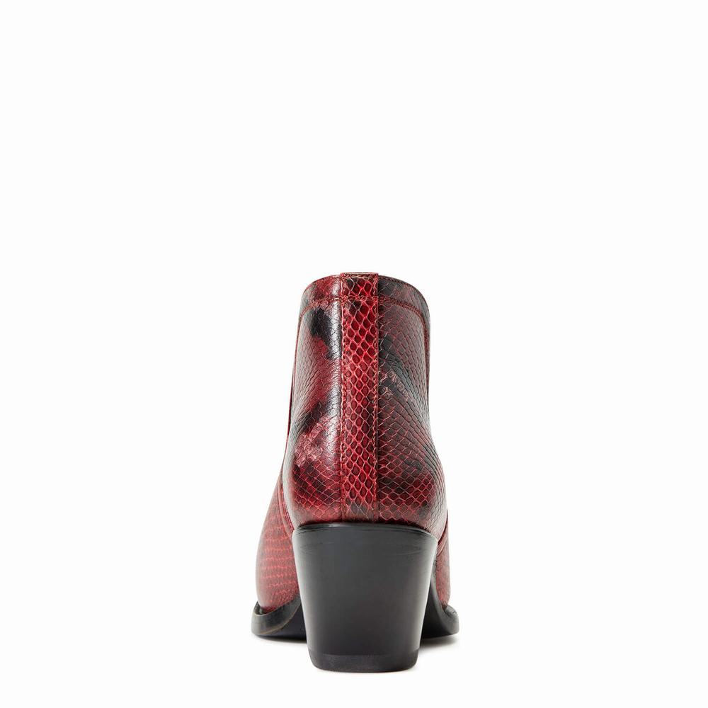 Stivaletti Ariat Dixon Donna Rosse Serpent | IT467UJGQ