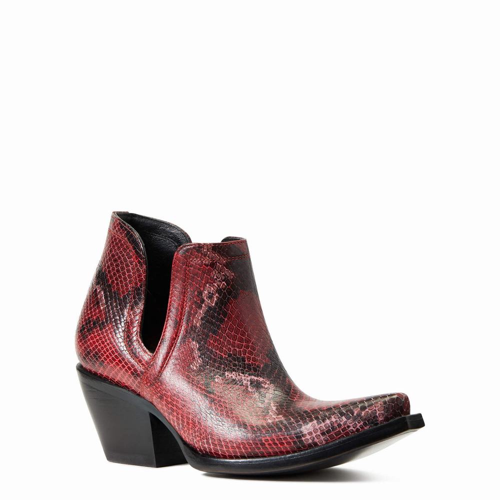 Stivaletti Ariat Dixon Donna Rosse Serpent | IT467UJGQ