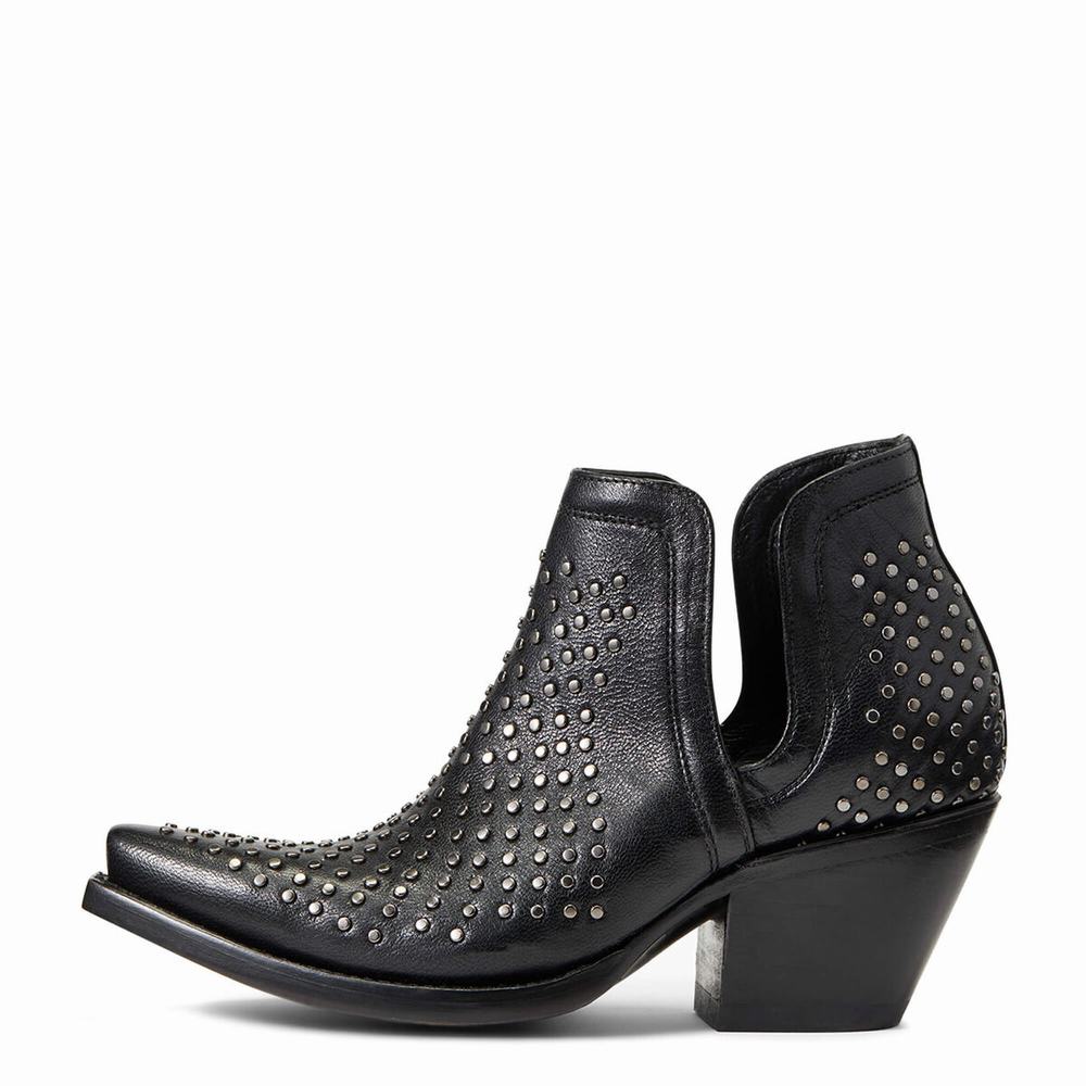 Stivaletti Ariat Dixon Studs Donna Nere | IT794DKVC