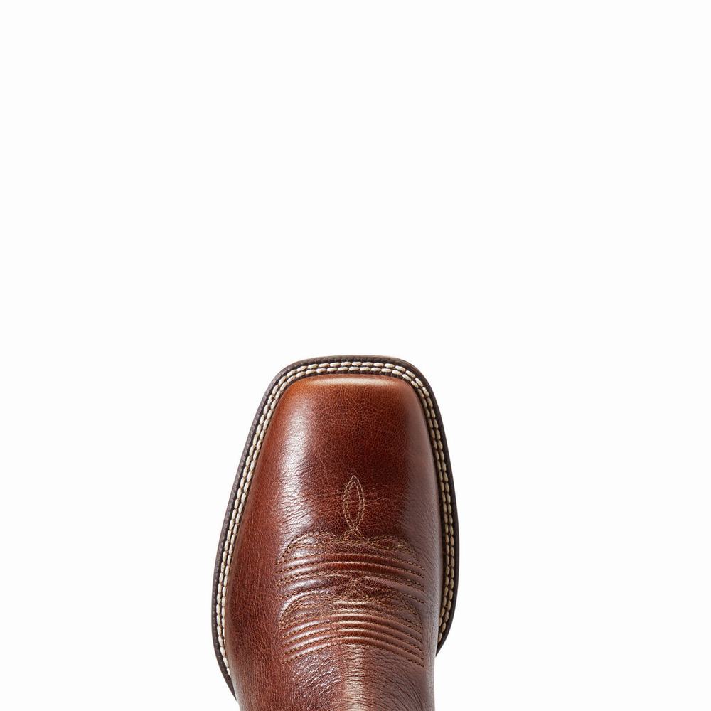 Stivali Eleganti Ariat Booker Ultra Uomo Blu Reale Marroni | IT059DANR