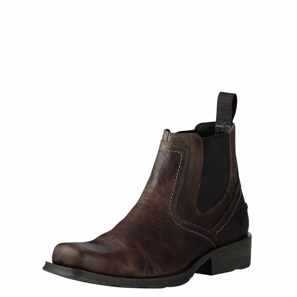 Stivali Eleganti Ariat Midtown Rambler Uomo Marroni | IT540PEKY