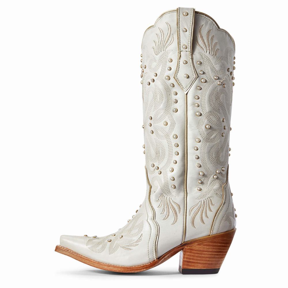 Stivali Eleganti Ariat Pearl Donna Bianche | IT274UQWP