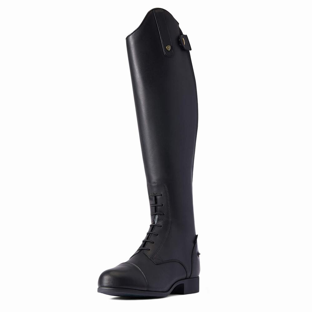 Stivali Impermeabili Ariat Heritage Contour II Impermeabili Insulated Alti Cavalcare Donna Nere | IT098PHKM