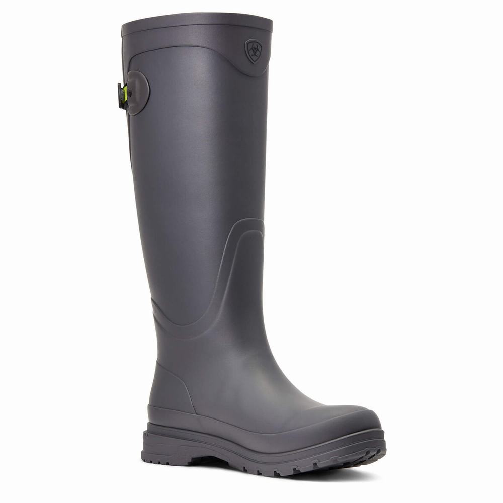 Stivali Impermeabili Ariat Kelmarsh Rubber Donna Grigie | IT407CJTQ