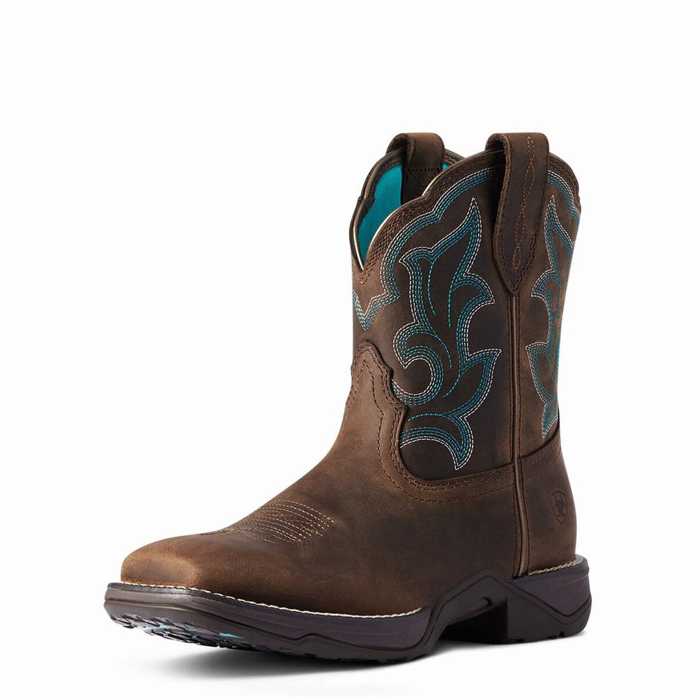 Stivali Western Ariat Anthem II Donna Marroni | IT814LPFR