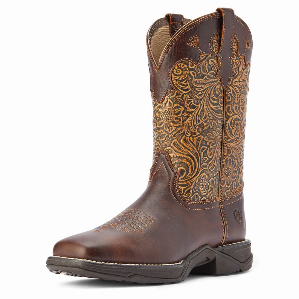 Stivali Western Ariat Anthem Savanna Donna Colorate | IT967VBIU