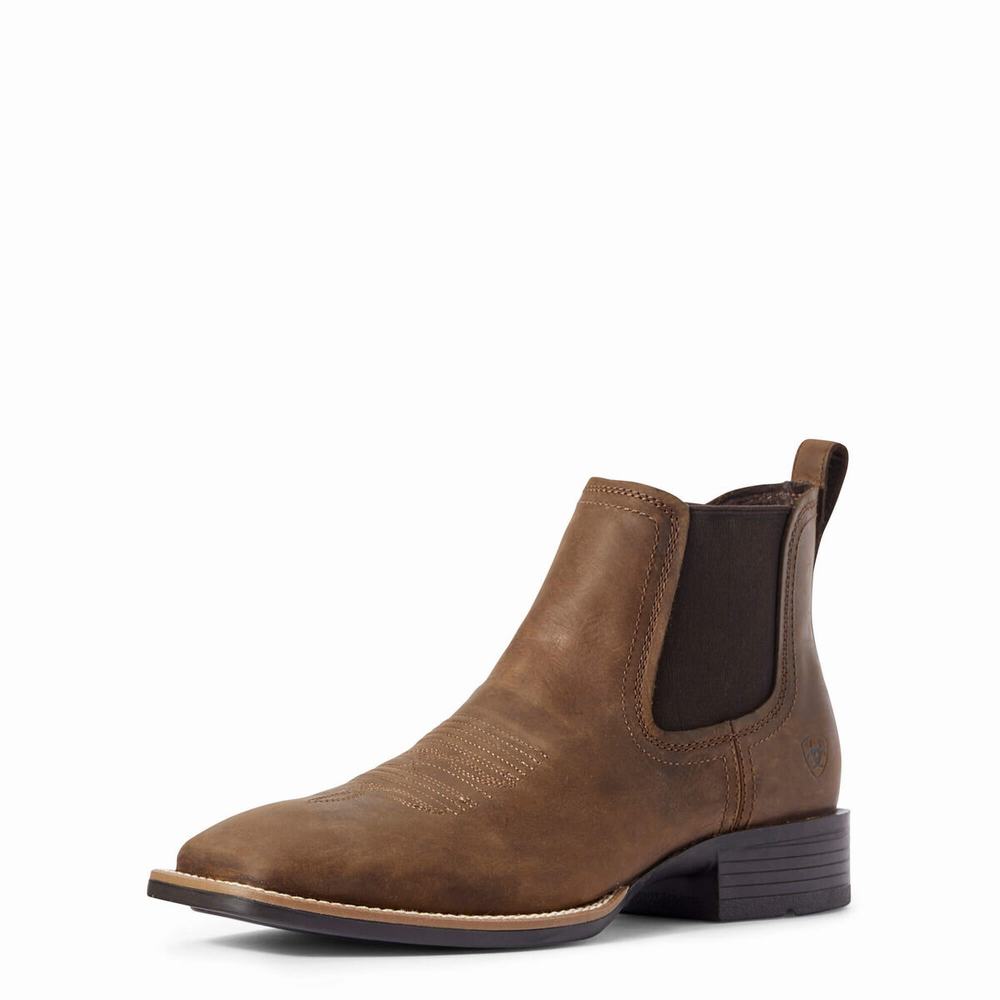 Stivali Western Ariat Booker Ultra Uomo Marroni | IT678OIZN