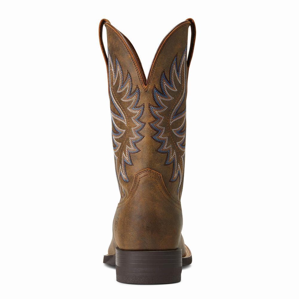 Stivali Western Ariat Brander Uomo Marroni | IT764DJQU