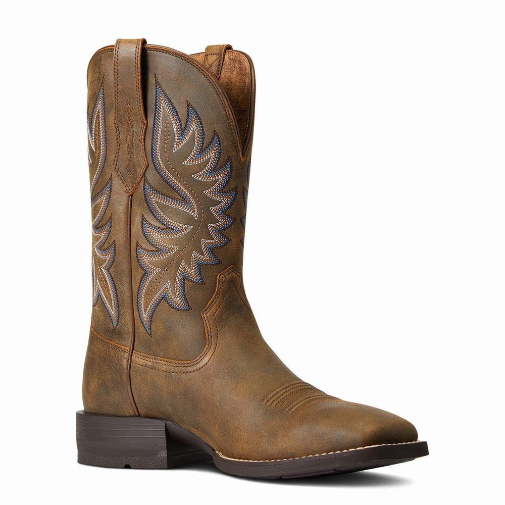 Stivali Western Ariat Brander Uomo Marroni | IT764DJQU