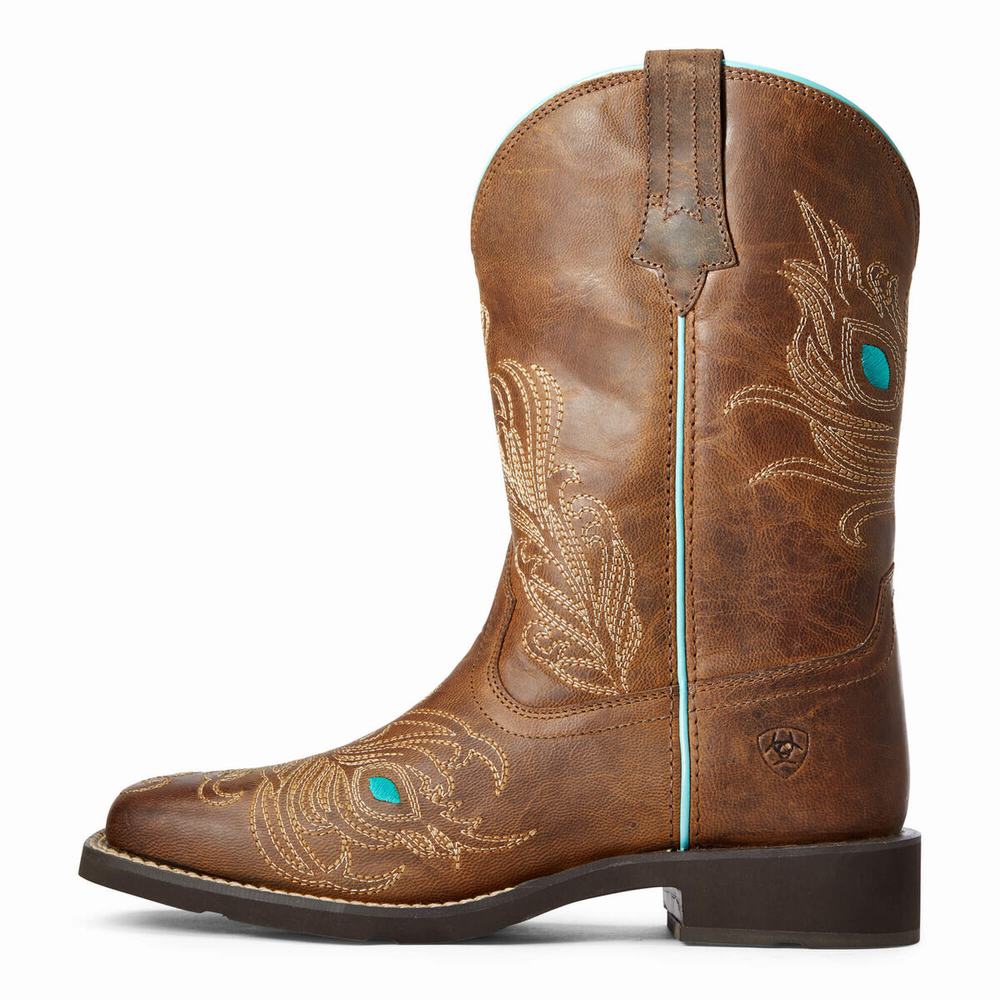 Stivali Western Ariat Bright Eyes II Donna Marroni | IT028NIKV