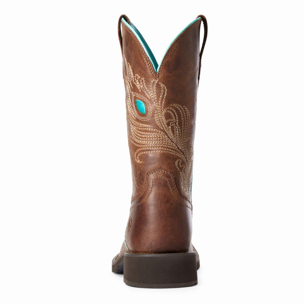 Stivali Western Ariat Bright Eyes II Donna Marroni | IT028NIKV