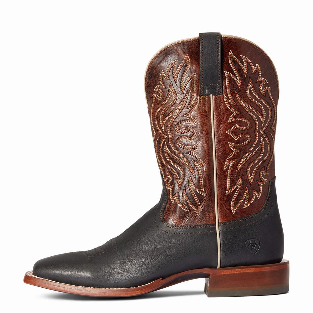 Stivali Western Ariat Circuit Greeley Uomo Nere | IT169EDXK