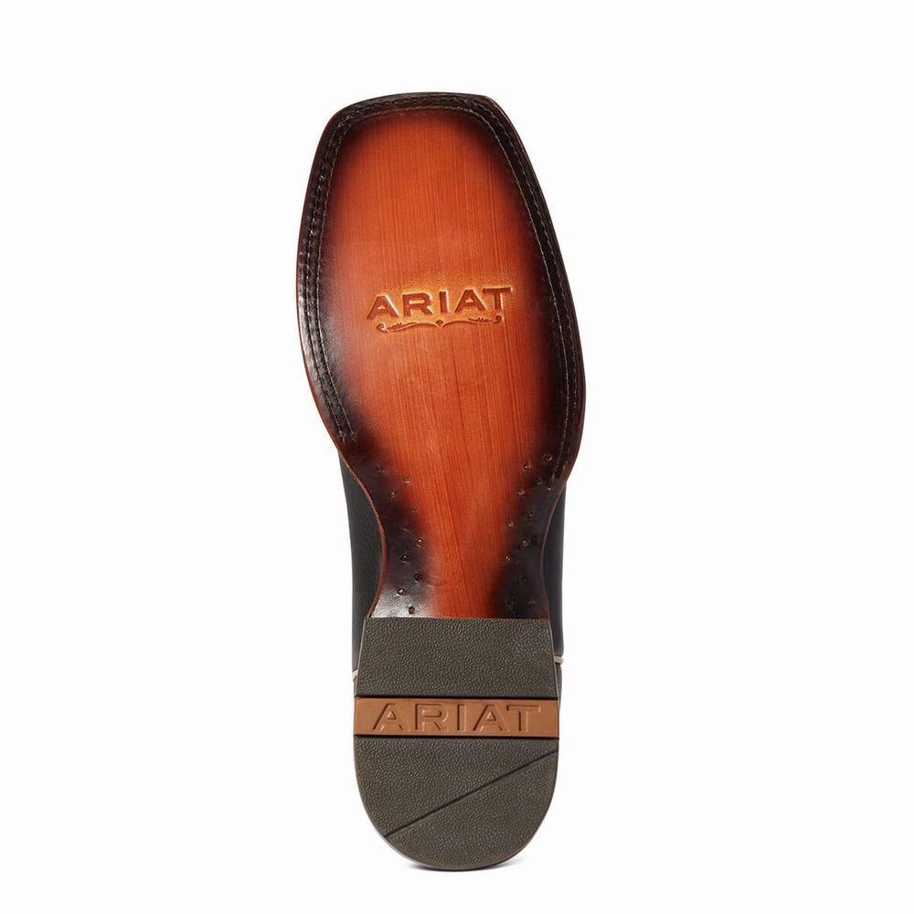 Stivali Western Ariat Circuit Greeley Uomo Nere | IT169EDXK