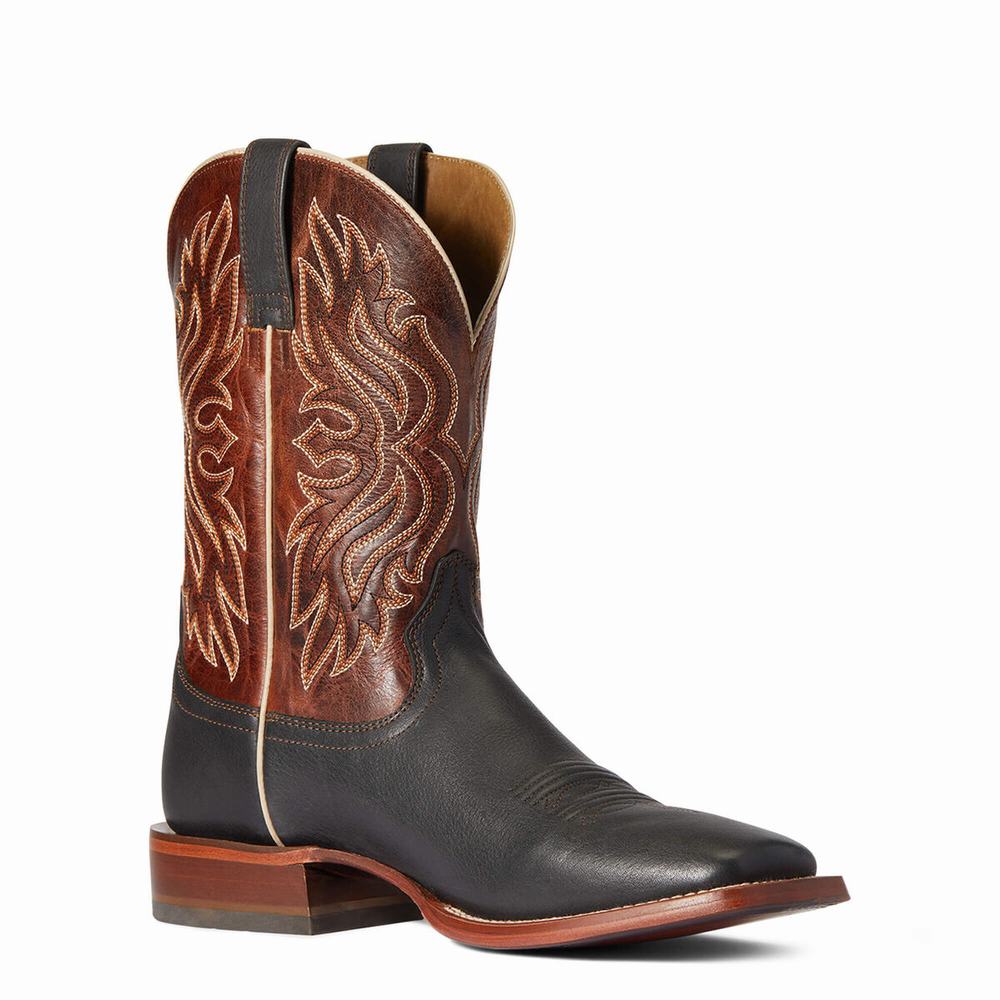 Stivali Western Ariat Circuit Greeley Uomo Nere | IT169EDXK