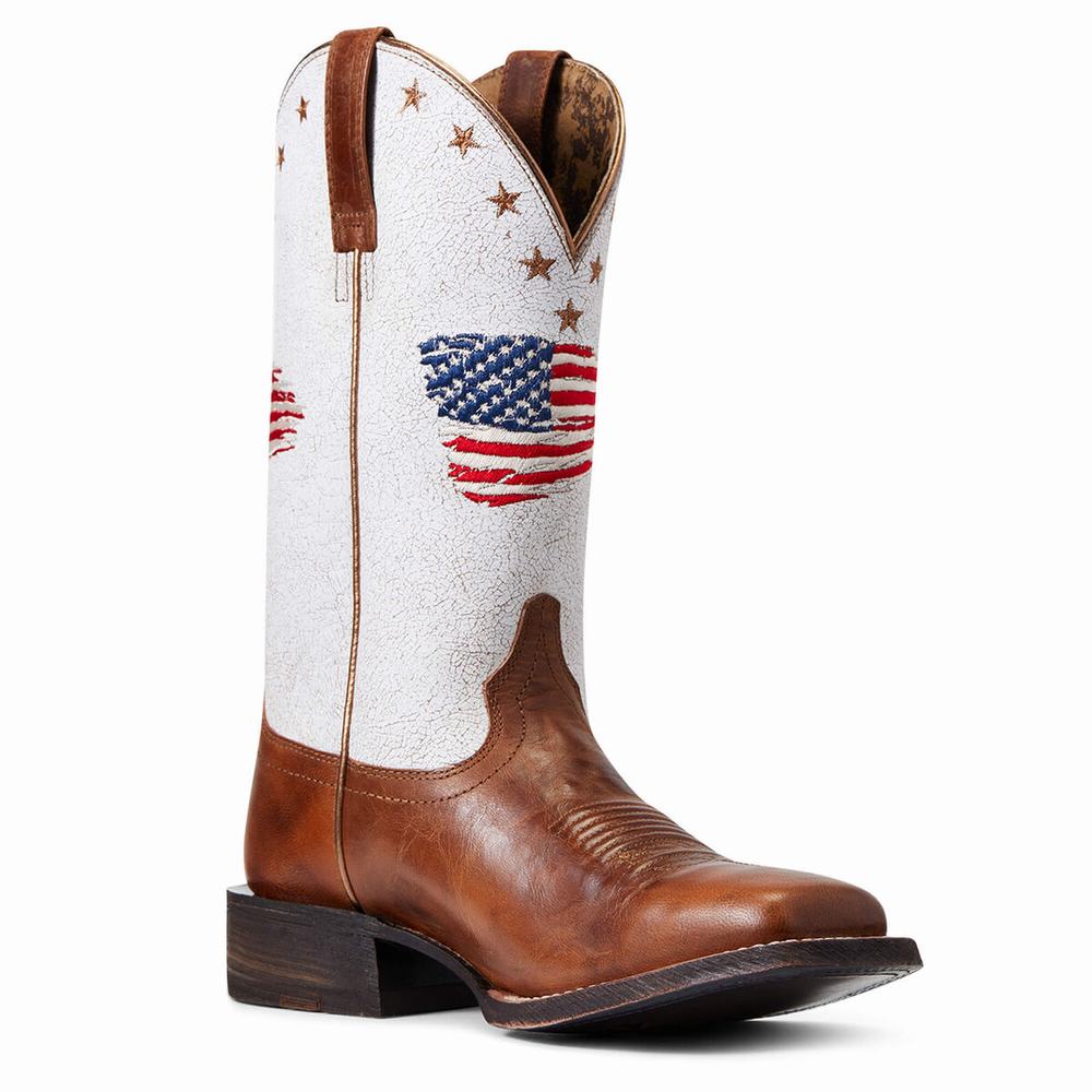 Stivali Western Ariat Circuit Patriot Donna Colorate | IT731JYPL